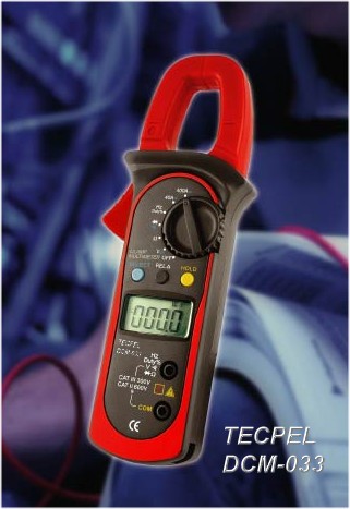 Digital clamp meter  ac dc current dcm-033